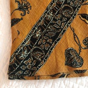 Patterned Summer Maxi Skirt